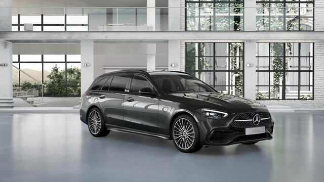 Mercedes-Benz C-KLASSE Estate 180 Business Solution AMG | Trekhaak | Nightpakket | Parkeerpakket met 360°-camera | EASY PACK achterklep | Antidiefstalpakket GUARD 360° Plus | Memorypakket | KEYLESS GO | Dodehoekassistent |