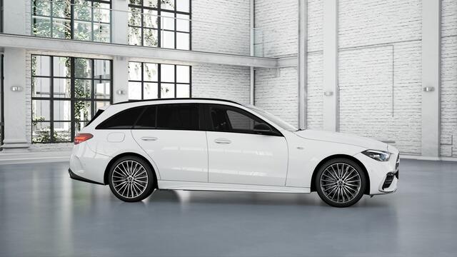 Mercedes-Benz C-KLASSE Estate 300 e Business Solution AMG | Trekhaak | Nightpakket | Comfortpakket Plus | Parkeerpakket met 360°-camera | Antidiefstalpakket GUARD 360° Plus | EASY PACK achterklep | Memorypakket |