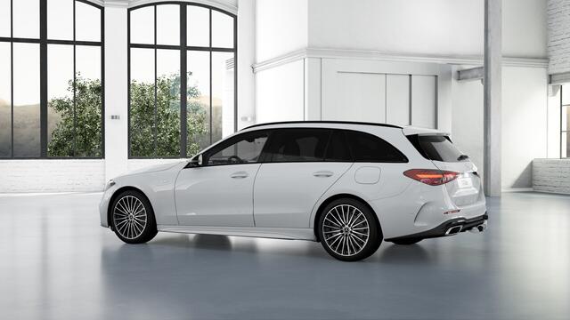 Mercedes-Benz C-KLASSE Estate 300 e Business Solution AMG | Trekhaak | Nightpakket | Comfortpakket Plus | Parkeerpakket met 360°-camera | Antidiefstalpakket GUARD 360° Plus | EASY PACK achterklep | Memorypakket |