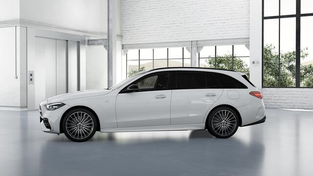 Mercedes-Benz C-KLASSE Estate 300 e Business Solution AMG | Trekhaak | Nightpakket | Comfortpakket Plus | Parkeerpakket met 360°-camera | Antidiefstalpakket GUARD 360° Plus | EASY PACK achterklep | Memorypakket |