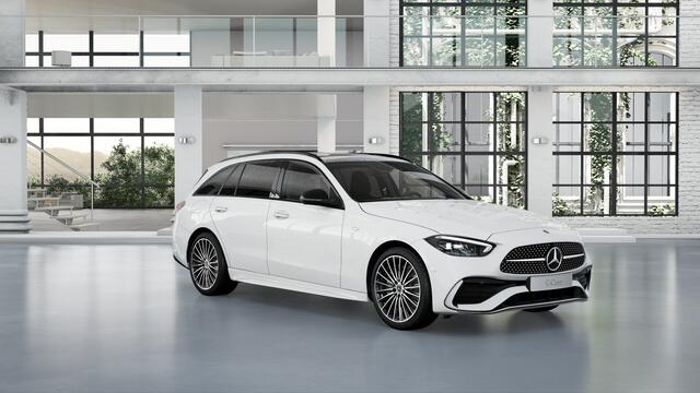 Mercedes-Benz C-KLASSE Estate 300 e Business Solution AMG | Trekhaak | Nightpakket | Comfortpakket Plus | Parkeerpakket met 360°-camera | Antidiefstalpakket GUARD 360° Plus | EASY PACK achterklep | Memorypakket |