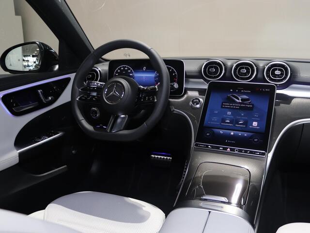 Mercedes-Benz C-KLASSE Estate 180 AMG NIGHT | Panoramadak | Stoelmemory | Dodehoekassistent | Apple Carplay | Beige Leder | Dodehoekassistent | 19 inch AMG Multispaaks velgen |