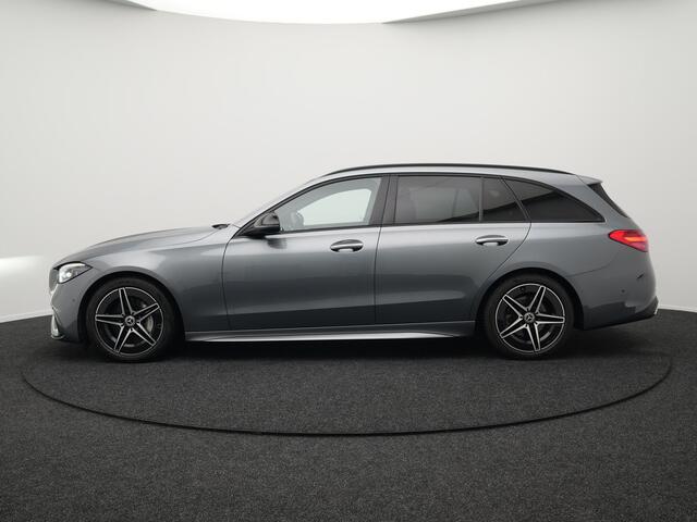 Mercedes-Benz C-KLASSE Estate 180 AMG 9G-Tronic | Adaptive Cruise | Sport Leder Verwamd | Camera| Navi Full Map | Virtual | Apple Carplay |