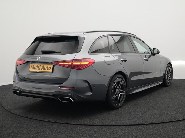 Mercedes-Benz C-KLASSE Estate 180 AMG 9G-Tronic | Adaptive Cruise | Sport Leder Verwamd | Camera| Navi Full Map | Virtual | Apple Carplay |