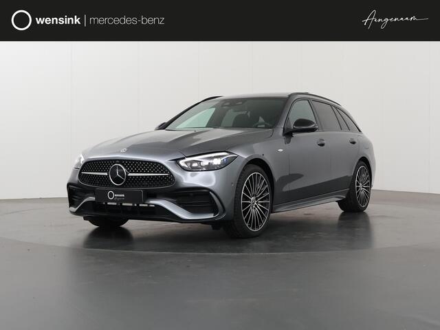 Mercedes-Benz C-KLASSE Estate 300 e Business Solution AMG | Nightpakket | Panoramadak | 19-Inch | Rij-assistentie Plus | Burmester | Digital Light | Memorypakket |