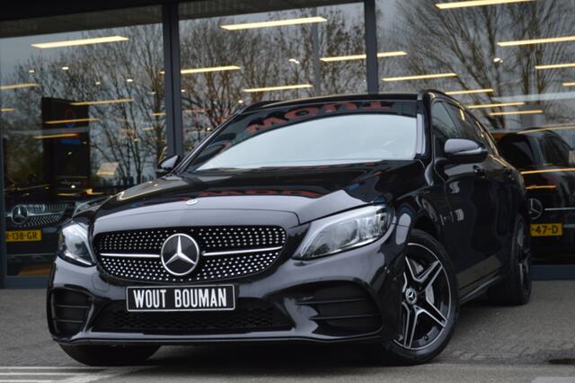 Mercedes-Benz C-KLASSE Estate 300 e AMG Led Leder Memory Burmester Virtual Camera CarPlay Trekh. Pdc