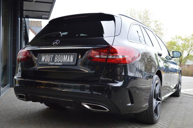 Mercedes-Benz C-KLASSE Estate 300 e AMG Led Leder Memory Burmester Virtual Camera CarPlay Trekh. Pdc