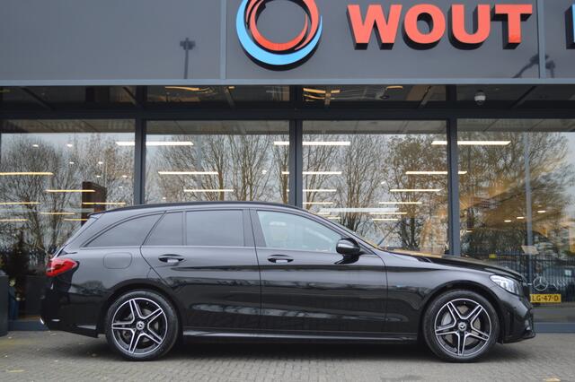 Mercedes-Benz C-KLASSE Estate 300 e AMG Led Leder Memory Burmester Virtual Camera CarPlay Trekh. Pdc