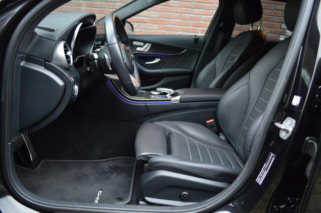 Mercedes-Benz C-KLASSE Estate 300 e AMG Led Leder Memory Burmester Virtual Camera CarPlay Trekh. Pdc