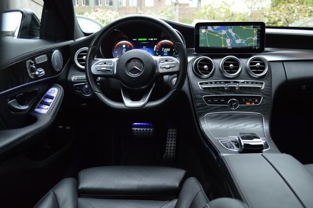 Mercedes-Benz C-KLASSE Estate 300 e AMG Led Leder Memory Burmester Virtual Camera CarPlay Trekh. Pdc