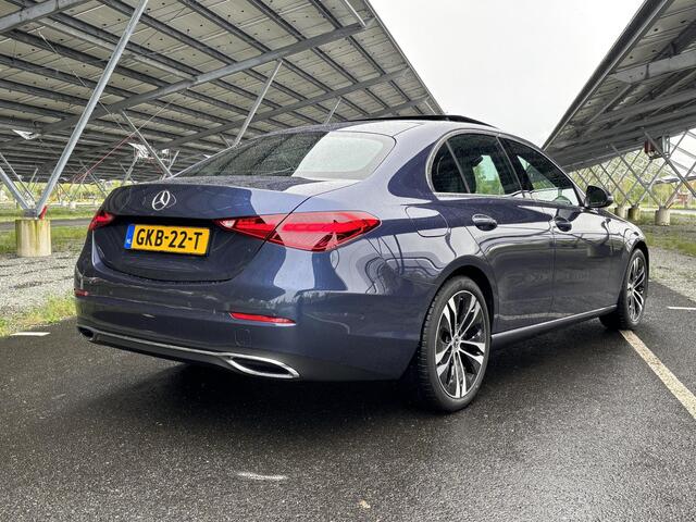 Mercedes-Benz C-KLASSE 180 Luxury Line Panoramadak | 18 inch | Memory | Alarm klasse 3 | Apple carplay/Android auto | Trekhaak |