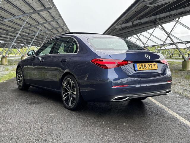 Mercedes-Benz C-KLASSE 180 Luxury Line Panoramadak | 18 inch | Memory | Alarm klasse 3 | Apple carplay/Android auto | Trekhaak |
