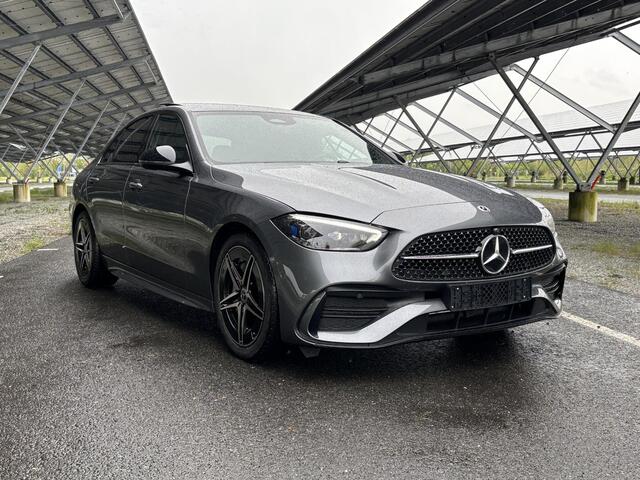 Mercedes-Benz C-KLASSE 180 Business Solution AMG | Night | Panoramadak | Trekhaak | Burmester | 360 camera | Memory stoelen | Sfeerverlichting |