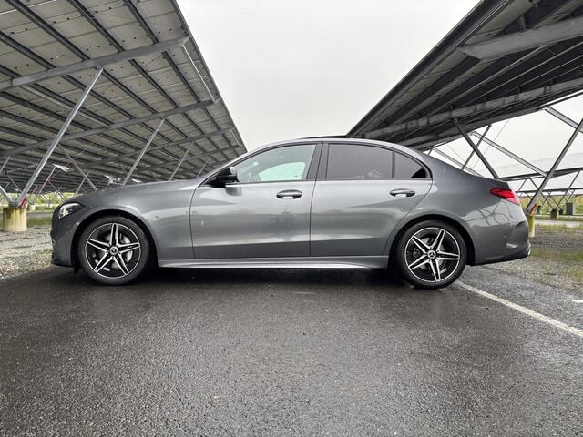 Mercedes-Benz C-KLASSE 180 Business Solution AMG | Night | Panoramadak | Trekhaak | Burmester | 360 camera | Memory stoelen | Sfeerverlichting |