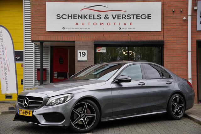 Mercedes-Benz C-KLASSE 180 AMG Sport Edition / BTW / Panoramadak / Stoelverwarming / Camera / Org NL /