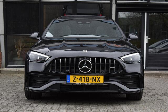 Mercedes-Benz C-KLASSE 300 e Luxury Line AMG Line Pano HUD Lane BURM. Stoelventi. Massage