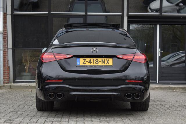 Mercedes-Benz C-KLASSE 300 e Luxury Line AMG Line Pano HUD Lane BURM. Stoelventi. Massage