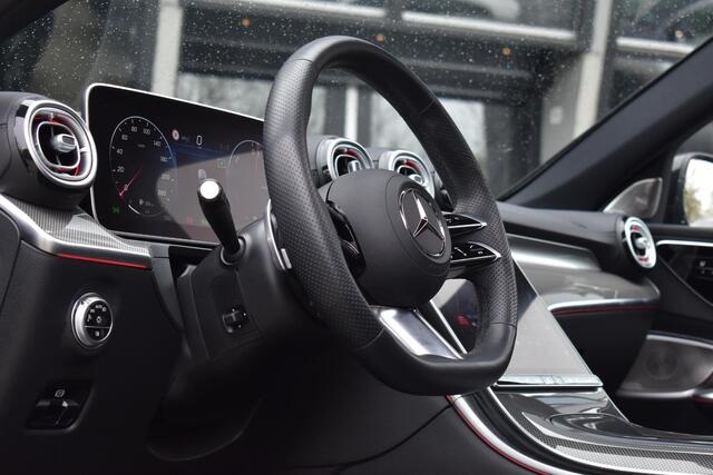 Mercedes-Benz C-KLASSE 300 e Luxury Line AMG Line Pano HUD Lane BURM. Stoelventi. Massage