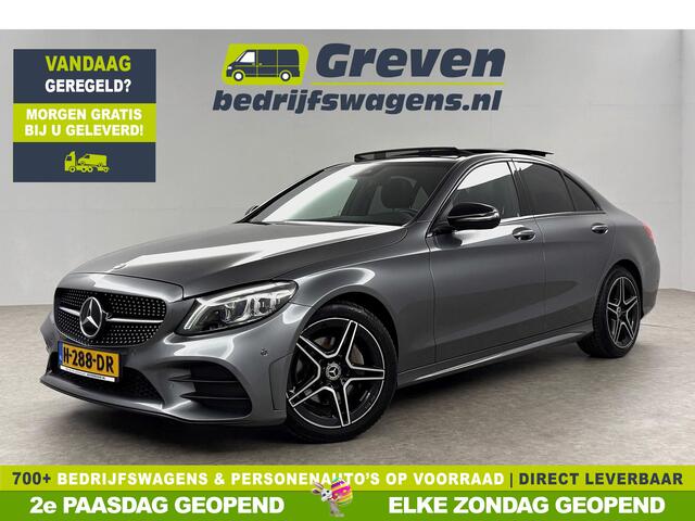 Mercedes-Benz C-KLASSE 180 AMG 157PK Pano Sfeer Virtual LED 18"LMV Clima Cruise Camera Carplay Navi PDC
