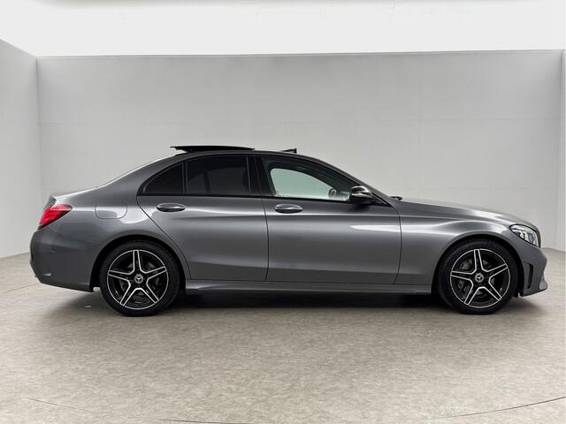 Mercedes-Benz C-KLASSE 180 AMG 157PK Pano Sfeer Virtual LED 18"LMV Clima Cruise Camera Carplay Navi PDC