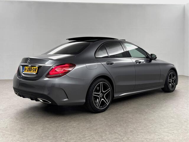 Mercedes-Benz C-KLASSE 180 AMG 157PK Pano Sfeer Virtual LED 18"LMV Clima Cruise Camera Carplay Navi PDC
