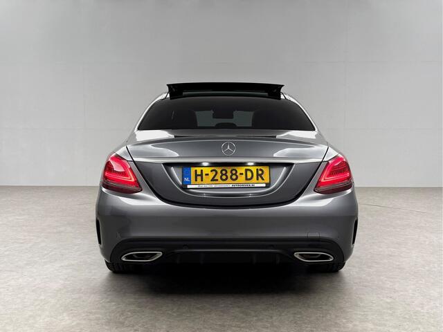 Mercedes-Benz C-KLASSE 180 AMG 157PK Pano Sfeer Virtual LED 18"LMV Clima Cruise Camera Carplay Navi PDC
