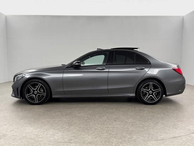 Mercedes-Benz C-KLASSE 180 AMG 157PK Pano Sfeer Virtual LED 18"LMV Clima Cruise Camera Carplay Navi PDC
