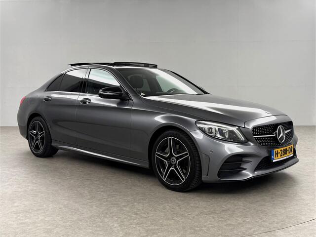 Mercedes-Benz C-KLASSE 180 AMG 157PK Pano Sfeer Virtual LED 18"LMV Clima Cruise Camera Carplay Navi PDC