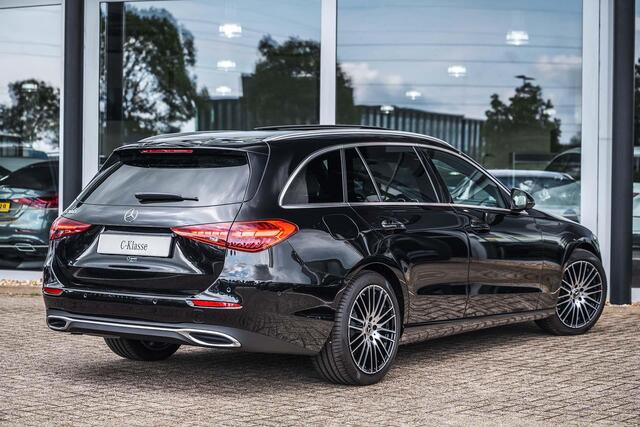 Mercedes-Benz C-KLASSE Estate 180 Luxury Line | Panoramaschuifdak | Getint glas | Elec verstelbare stoelen incl geheugen | Premium sfeerverlichting