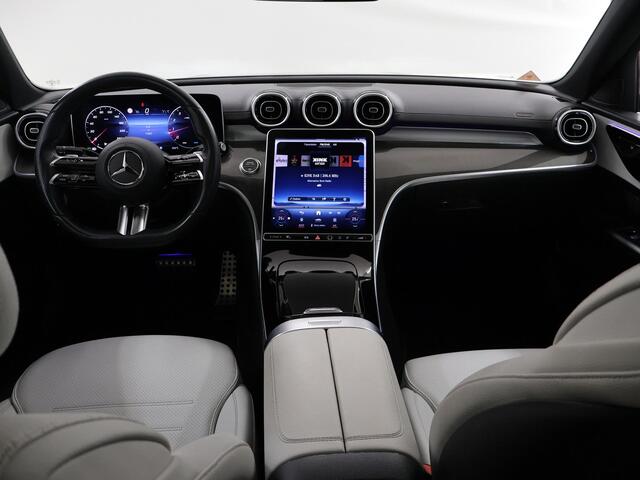 Mercedes-Benz C-KLASSE 180 AMG Line | Panoramadak | Trekhaak | Night | Sfeerverlichting |