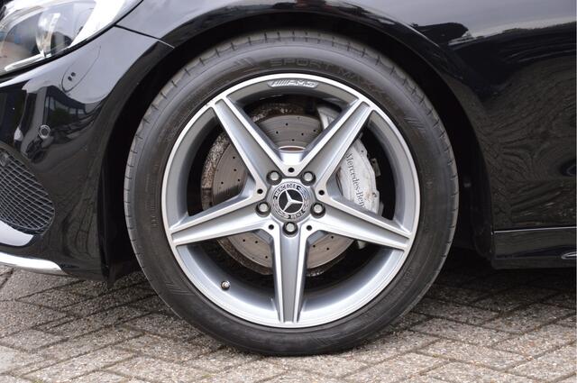 Mercedes-Benz C-KLASSE 180 AMG-LINE | LED | LEDER | CAMERA | ALARM | STOELVERW | ENZ