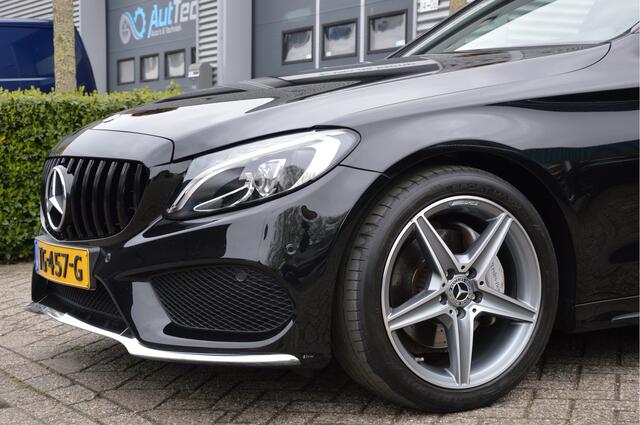 Mercedes-Benz C-KLASSE 180 AMG-LINE | LED | LEDER | CAMERA | ALARM | STOELVERW | ENZ