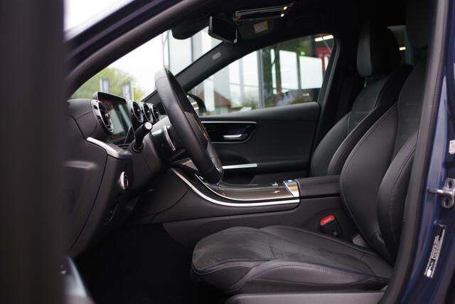 Mercedes-Benz C-KLASSE Estate 300 e 313 PK AMG Line PHEV, Leder-Alcantara, Camera, Sfeerverlichting, Burmester, Carplay