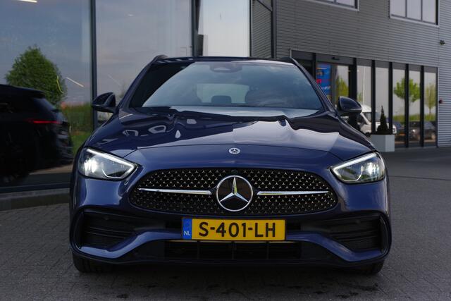 Mercedes-Benz C-KLASSE Estate 300 e 313 PK AMG Line PHEV, Leder-Alcantara, Camera, Sfeerverlichting, Burmester, Carplay