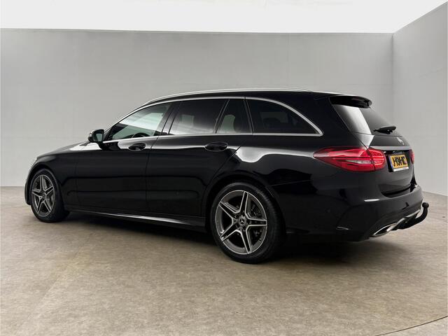 Mercedes-Benz C-KLASSE AMG Camera Trekhaak LED Virtual Cruise Clima Navi PDC 18''LMV