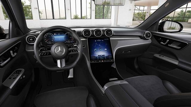 Mercedes-Benz C-KLASSE 300 e AMG Line | Memory | AMG | Night pakket | Verwarmd stuur |
