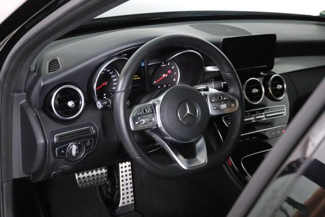Mercedes-Benz C-KLASSE 180 AMG-line, Volleder, Cruise Control, Navigatie, Bluetooth, LED
