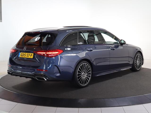Mercedes-Benz C-KLASSE Estate 180 AMG Line | Nightpakket | 19-Inch | Panoramadak | Apple Car Play | Massagestoelen | Stoelventilatie + -verwarming