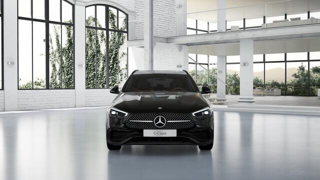 Mercedes-Benz C-KLASSE Estate 300 e Business Solution AMG | Nightpakket | Comfortpakket Plus | Trekhaak | Parkeerpakket met 360°-camera | Antidiefstalpakket GUARD 360° Plus | EASY PACK achterklep | KEYLESS GO | Memorypakket |
