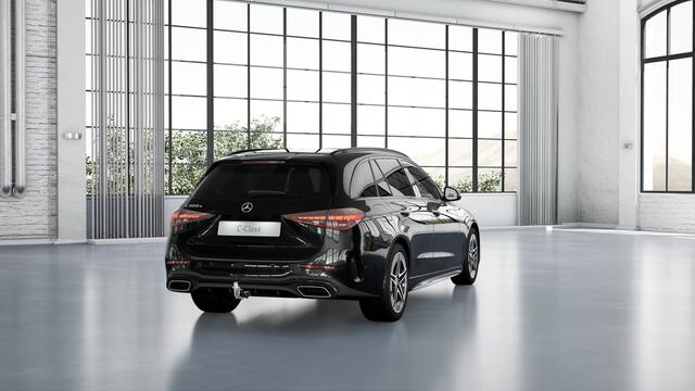 Mercedes-Benz C-KLASSE Estate 300 e Business Solution AMG | Nightpakket | Comfortpakket Plus | Trekhaak | Parkeerpakket met 360°-camera | Antidiefstalpakket GUARD 360° Plus | EASY PACK achterklep | KEYLESS GO | Memorypakket |