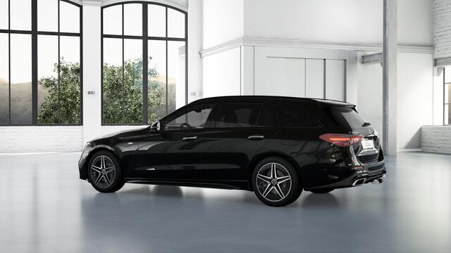 Mercedes-Benz C-KLASSE Estate 300 e Business Solution AMG | Nightpakket | Comfortpakket Plus | Trekhaak | Parkeerpakket met 360°-camera | Antidiefstalpakket GUARD 360° Plus | EASY PACK achterklep | KEYLESS GO | Memorypakket |