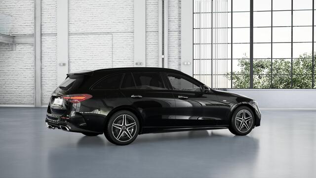 Mercedes-Benz C-KLASSE Estate 300 e Business Solution AMG | Nightpakket | Comfortpakket Plus | Trekhaak | Parkeerpakket met 360°-camera | Antidiefstalpakket GUARD 360° Plus | EASY PACK achterklep | KEYLESS GO | Memorypakket |