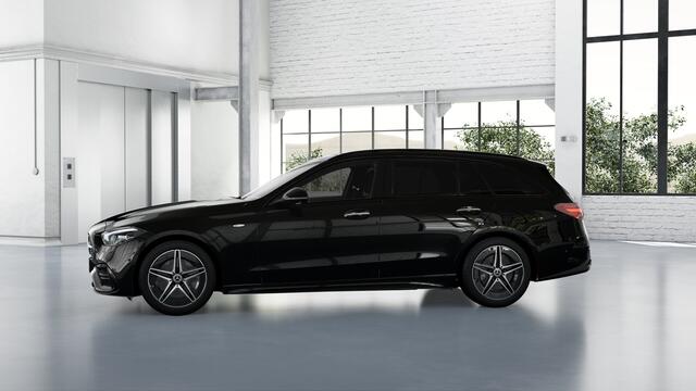Mercedes-Benz C-KLASSE Estate 300 e Business Solution AMG | Nightpakket | Comfortpakket Plus | Trekhaak | Parkeerpakket met 360°-camera | Antidiefstalpakket GUARD 360° Plus | EASY PACK achterklep | KEYLESS GO | Memorypakket |