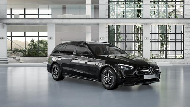 Mercedes-Benz C-KLASSE Estate 300 e Business Solution AMG | Nightpakket | Comfortpakket Plus | Trekhaak | Parkeerpakket met 360°-camera | Antidiefstalpakket GUARD 360° Plus | EASY PACK achterklep | KEYLESS GO | Memorypakket |