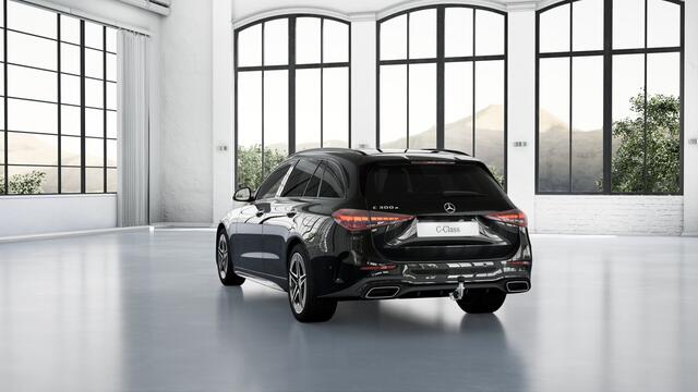 Mercedes-Benz C-KLASSE Estate 300 e Business Solution AMG | Nightpakket | Comfortpakket Plus | Trekhaak | Parkeerpakket met 360°-camera | Antidiefstalpakket GUARD 360° Plus | EASY PACK achterklep | KEYLESS GO | Memorypakket |