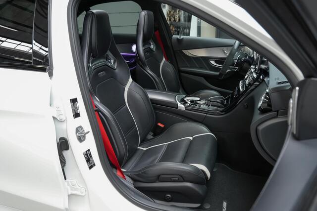 Mercedes-Benz C-KLASSE C63S AMG 510pk |carbon exterieur|pano|schaalstoelen|Burmester|memory|HUD|camera|elek. achterklep|interieur parfum|DAB|19"|