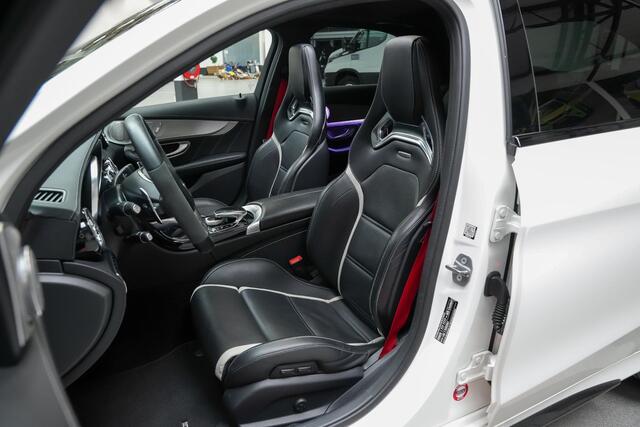 Mercedes-Benz C-KLASSE C63S AMG 510pk |carbon exterieur|pano|schaalstoelen|Burmester|memory|HUD|camera|elek. achterklep|interieur parfum|DAB|19"|