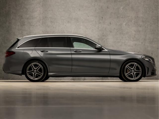 Mercedes-Benz C-KLASSE Estate 180 AMG Sport 157Pk Automaat (FACELIFT, VIRTUAL COCKPIT, APPLE CARPLAY, 360 CAMERA, LEDER/ALCANTARA, SPORTSTOELEN, STOELVERWARMING, ZWART HEMEL, NIEUWSTAAT)