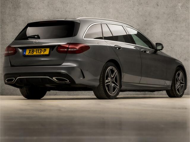 Mercedes-Benz C-KLASSE Estate 180 AMG Sport 157Pk Automaat (FACELIFT, VIRTUAL COCKPIT, APPLE CARPLAY, 360 CAMERA, LEDER/ALCANTARA, SPORTSTOELEN, STOELVERWARMING, ZWART HEMEL, NIEUWSTAAT)