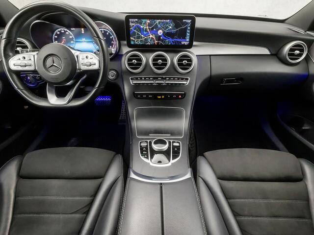 Mercedes-Benz C-KLASSE Estate 180 AMG Sport 157Pk Automaat (FACELIFT, VIRTUAL COCKPIT, APPLE CARPLAY, 360 CAMERA, LEDER/ALCANTARA, SPORTSTOELEN, STOELVERWARMING, ZWART HEMEL, NIEUWSTAAT)